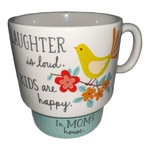 Hallmark “Laughter is loud, Kids are happy. In mom’s house mug